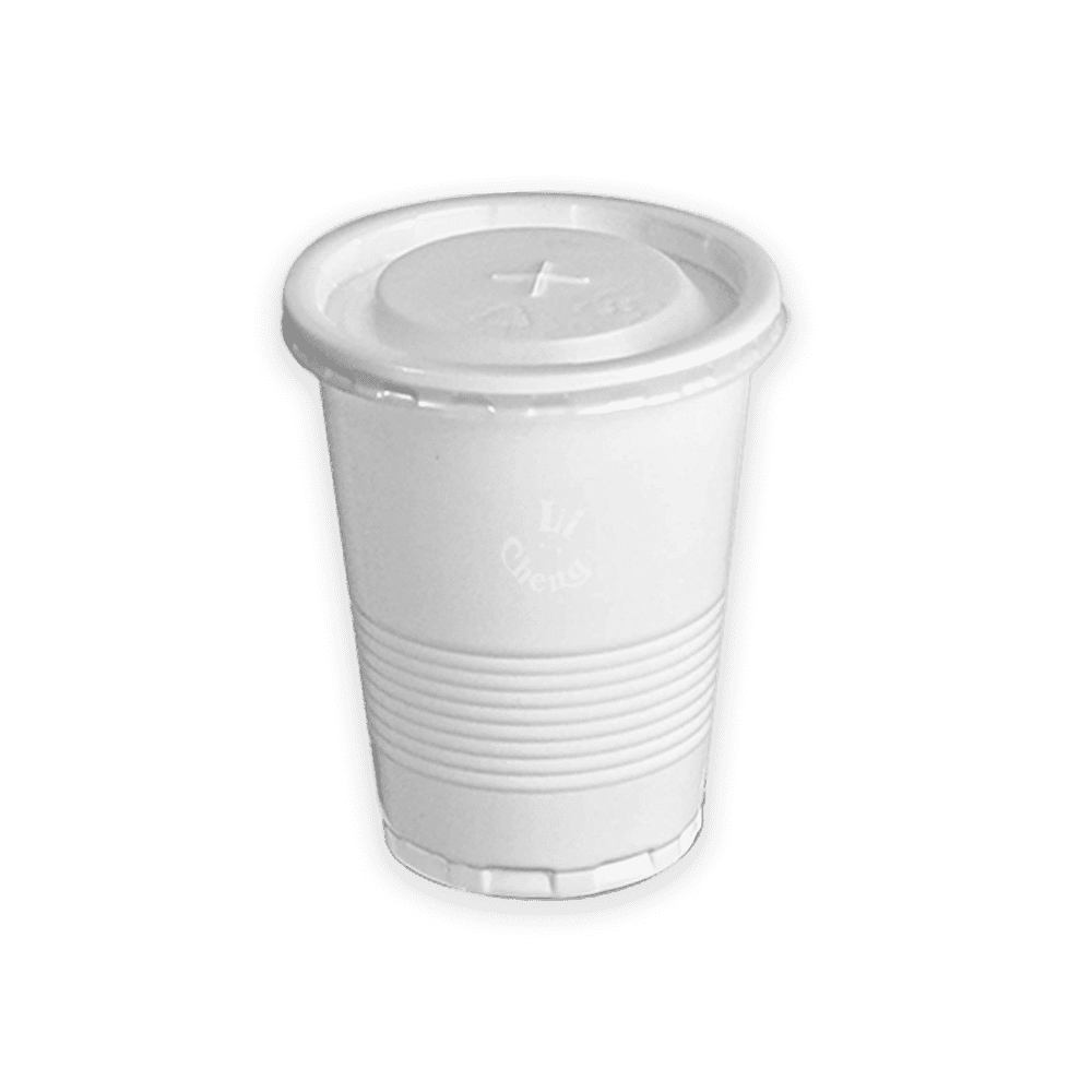 250ml 白色塑膠杯