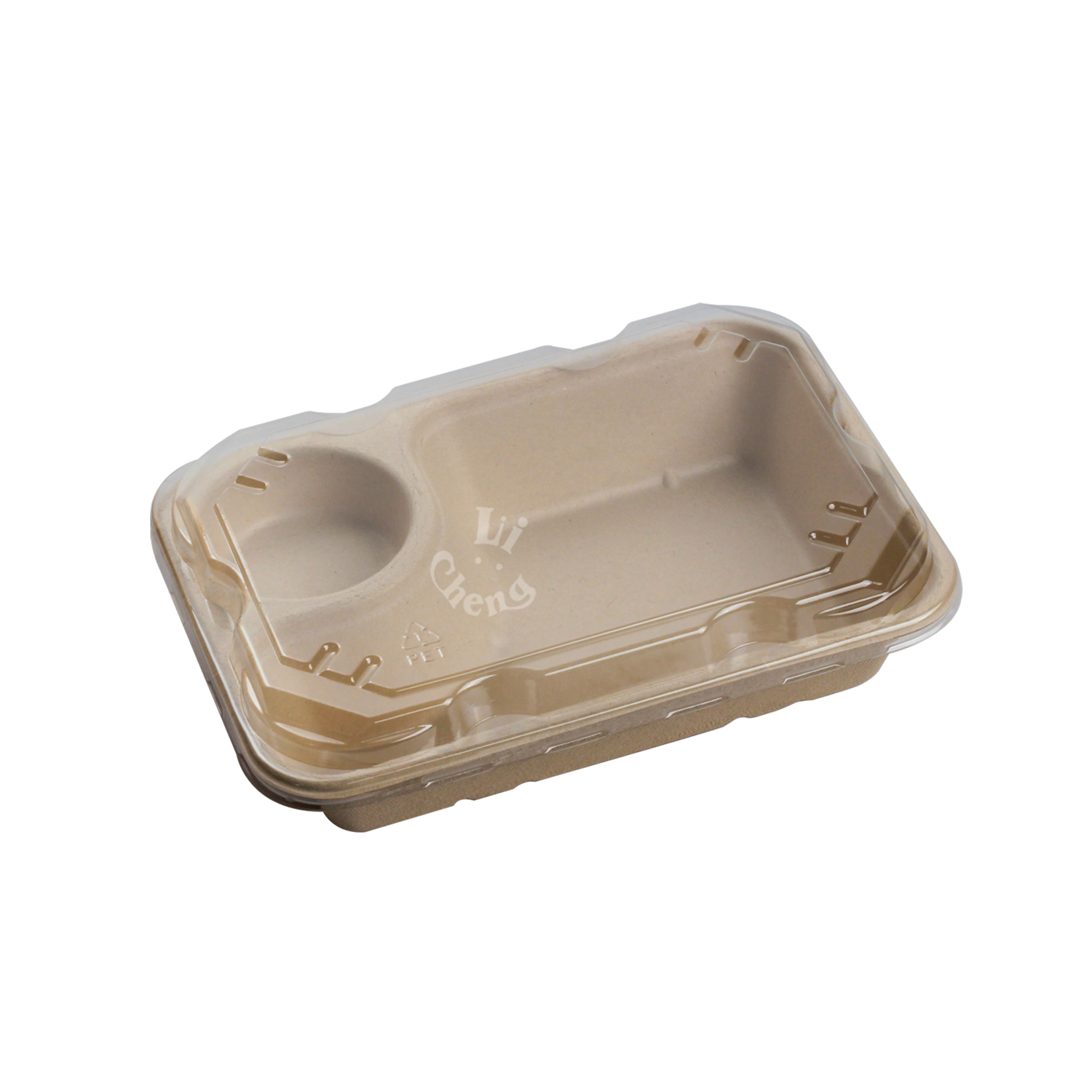 32號 850ml 方形醬料格植纖餐盒