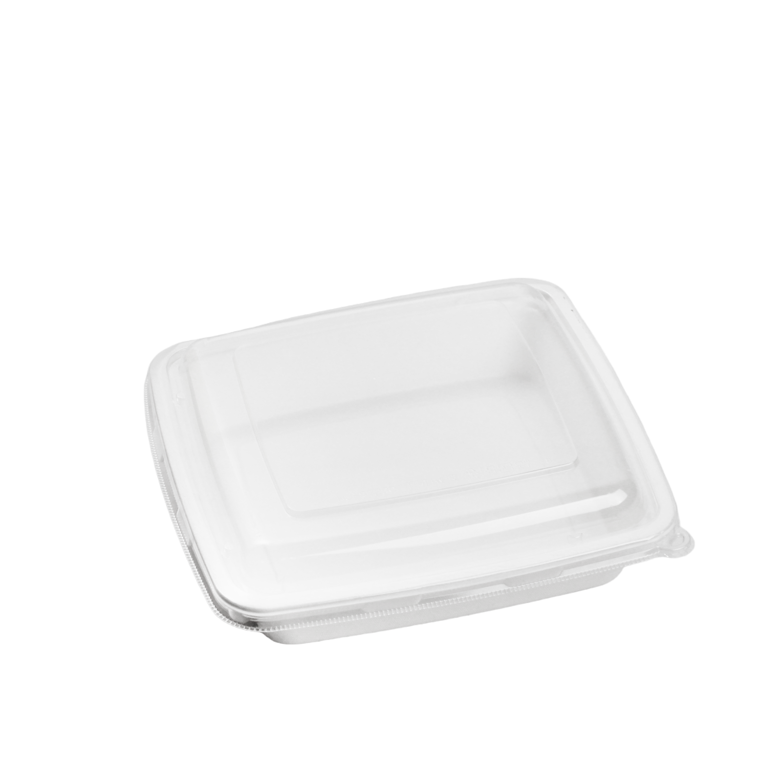 38號 1650ml 白色植纖九吋單格餐盒