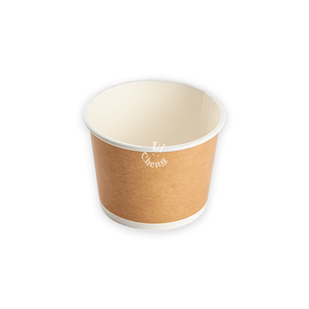仿牛皮紙湯杯