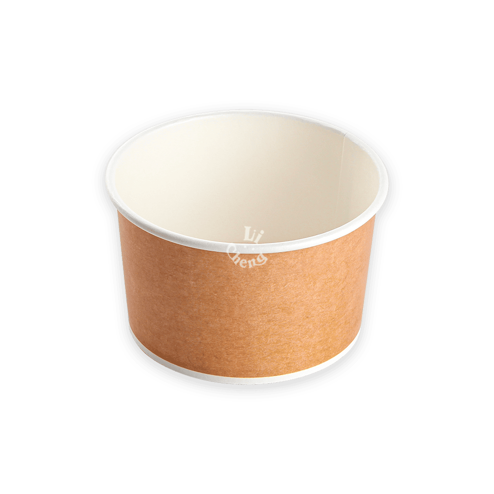 仿牛皮紙湯杯