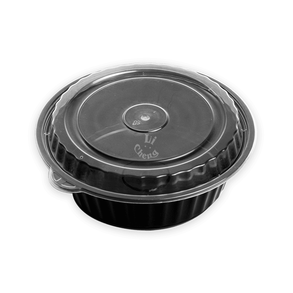圓形微波食品盒