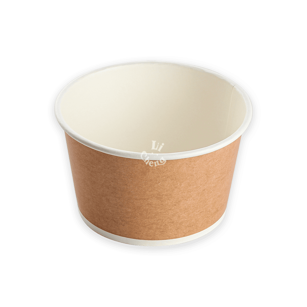 仿牛皮紙湯杯