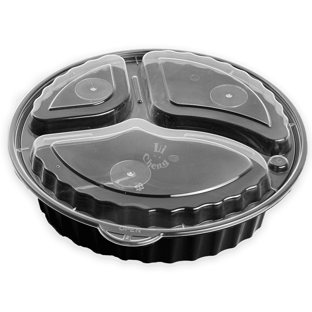 圓形微波食品盒