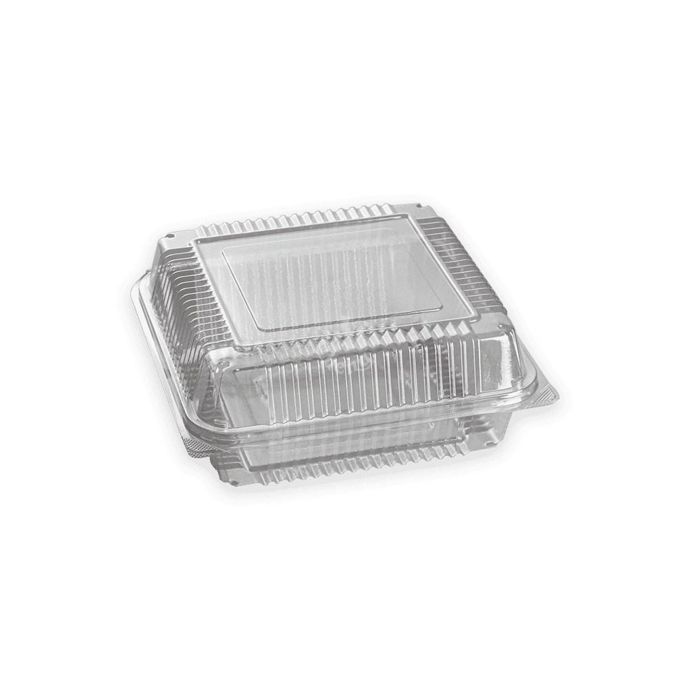 自扣型透明麵包盒