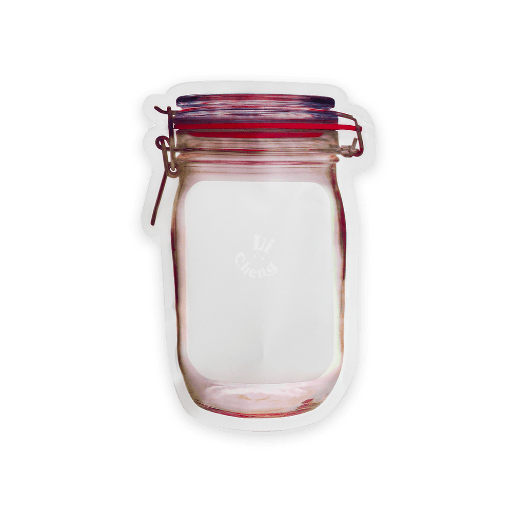 罐子立體夾鏈袋